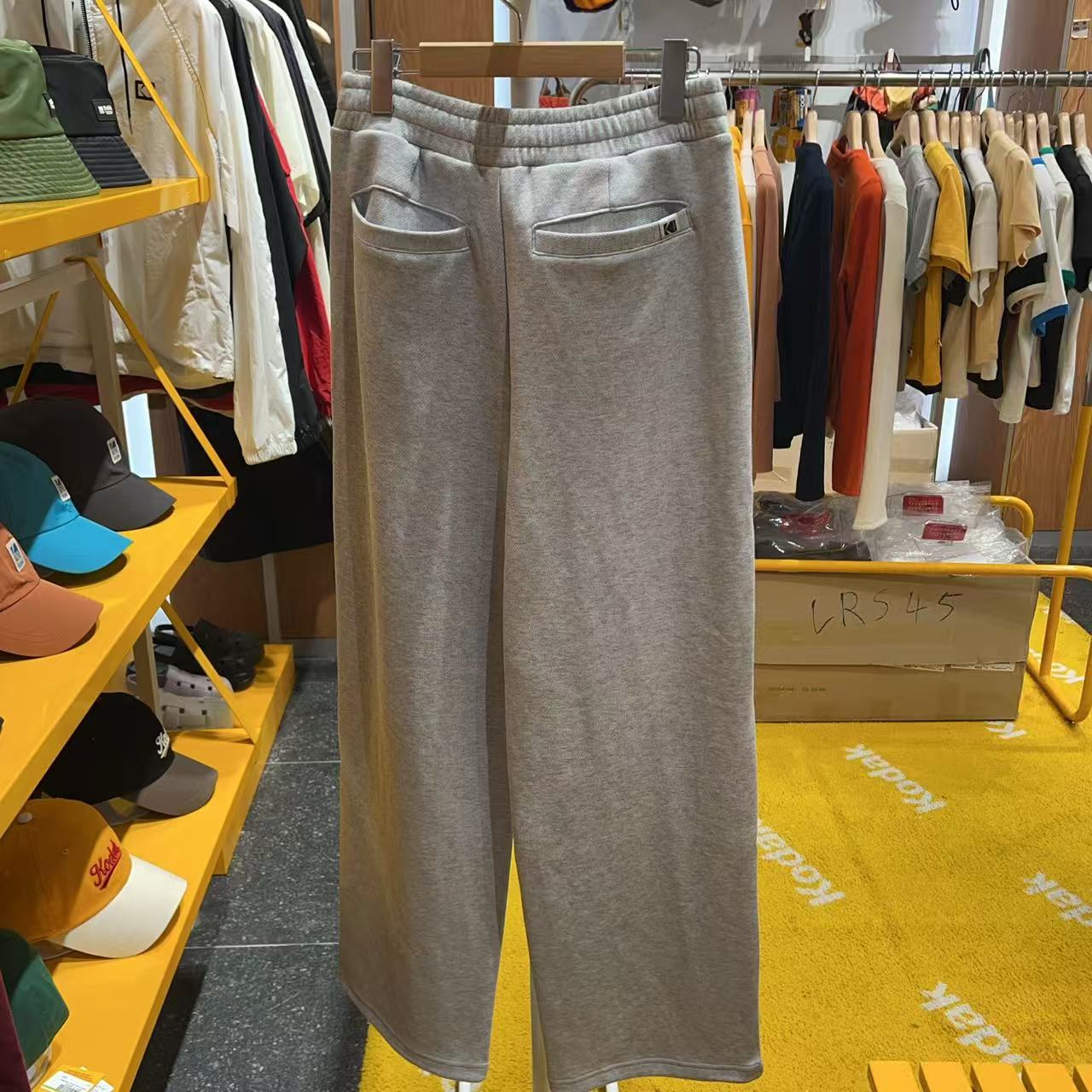 韓國 Kodak Thinner Pin-Tuck Wide Pants【KK033】