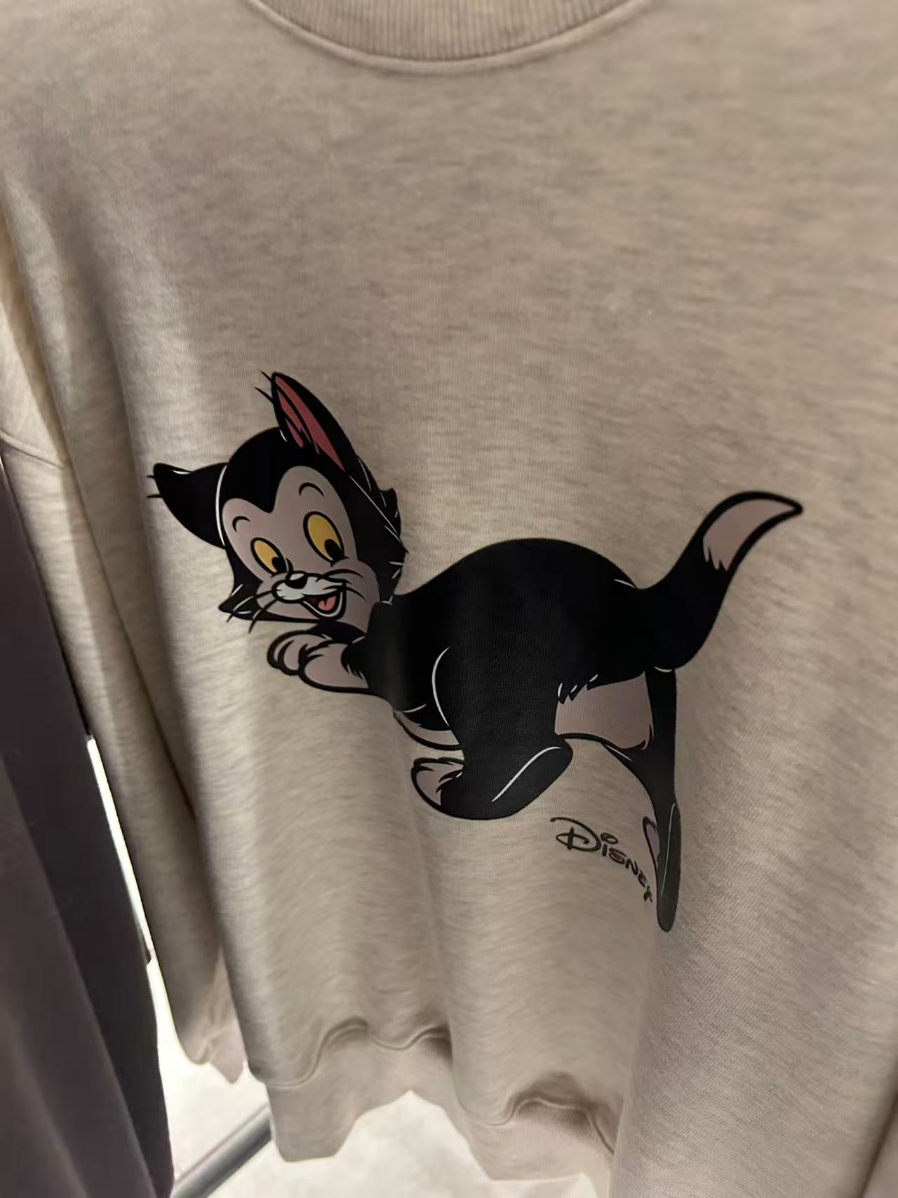 韓國 Nick Nicole Love Logo Disney Figaro Sweatshirt【NK084】