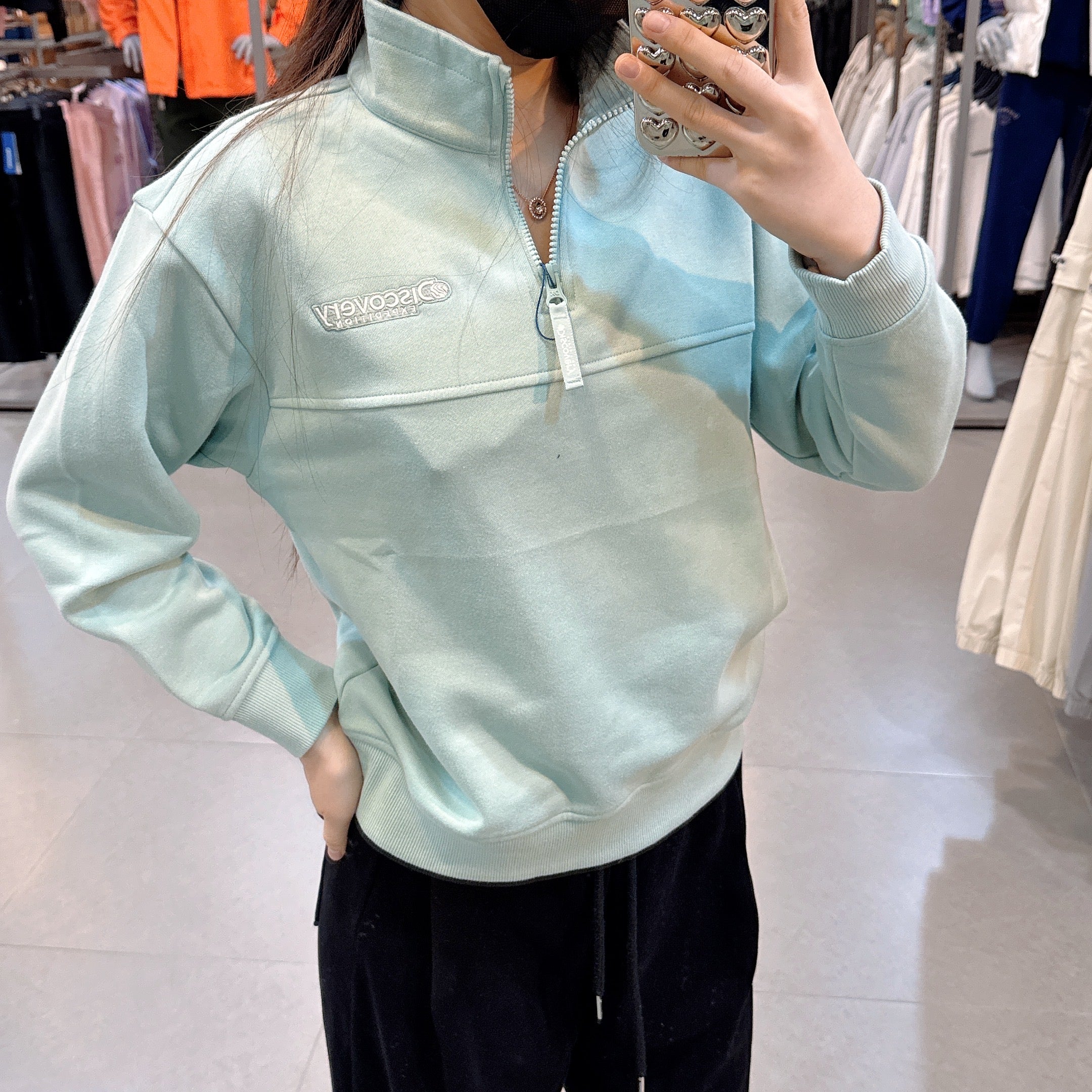 【現貨】韓國 Discovery Kids Half Zip Up【DY096】 - STT Mall HK 靚太網購