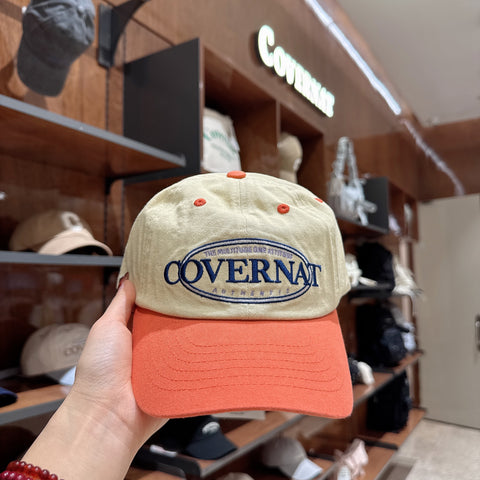 韓國 Covernat Vintage Logo Ball Cap【CO188】