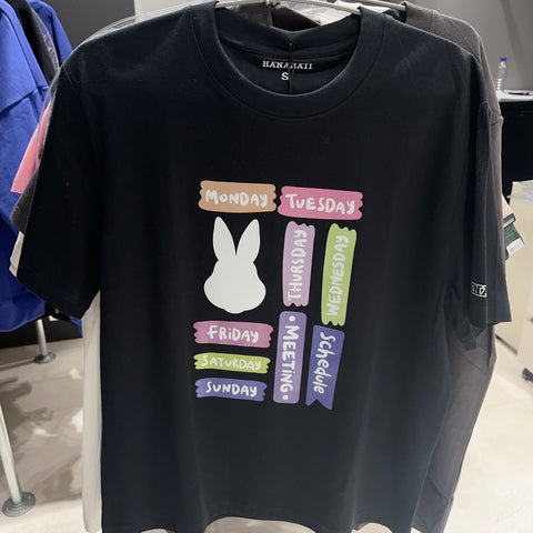 韓國 HANAHAII 基本款彩色純棉 T-Shirt【HA092】