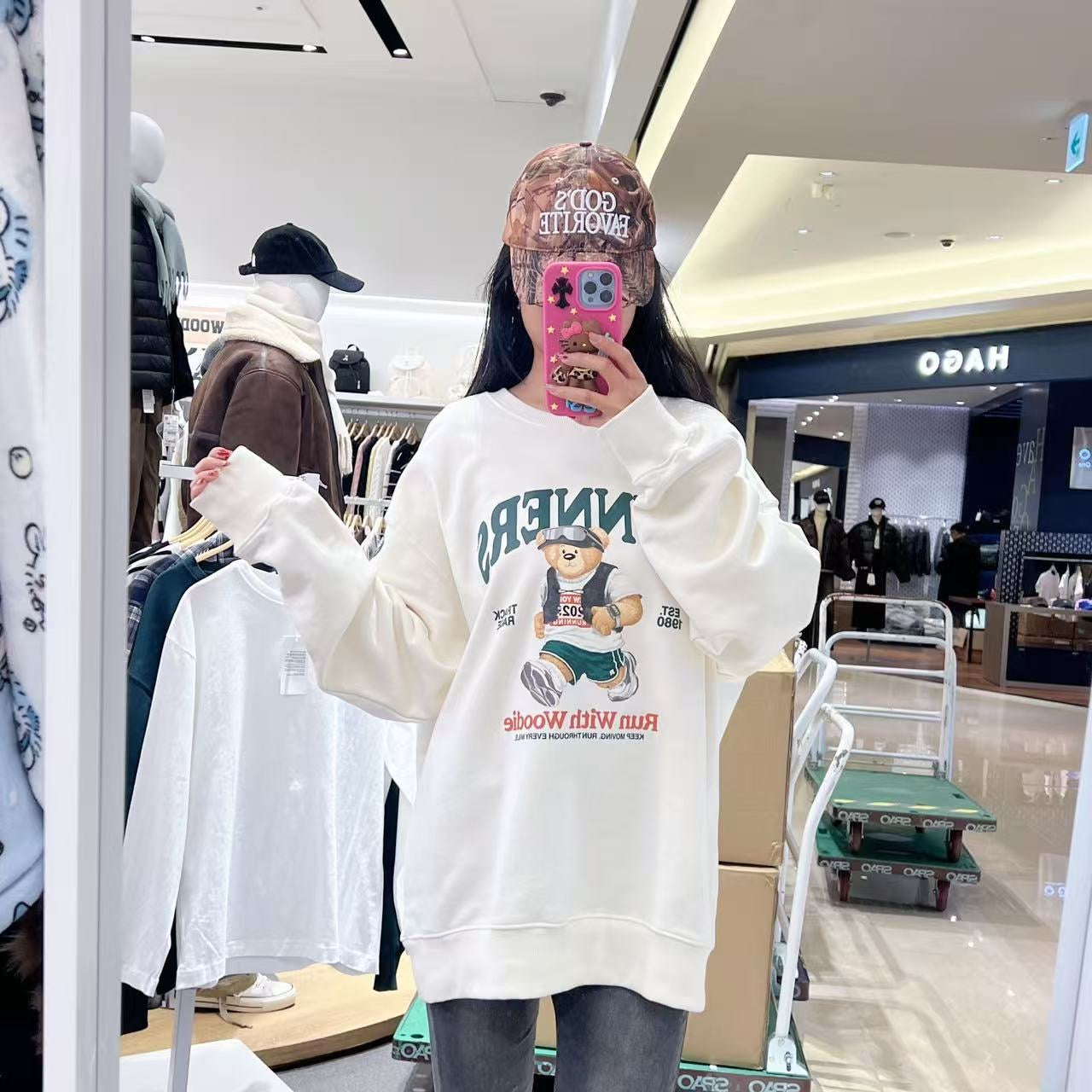 韓國 SPAO Sweatshirt【SP258】