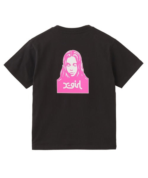 日本直送 X-girl Face S/S Tee【SJ015】