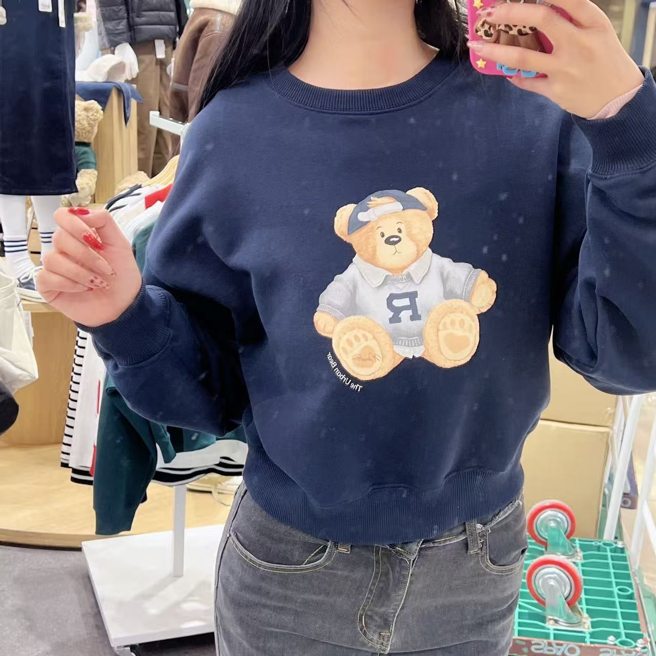 韓國 SPAO Crop Sweatshirt【SP281】