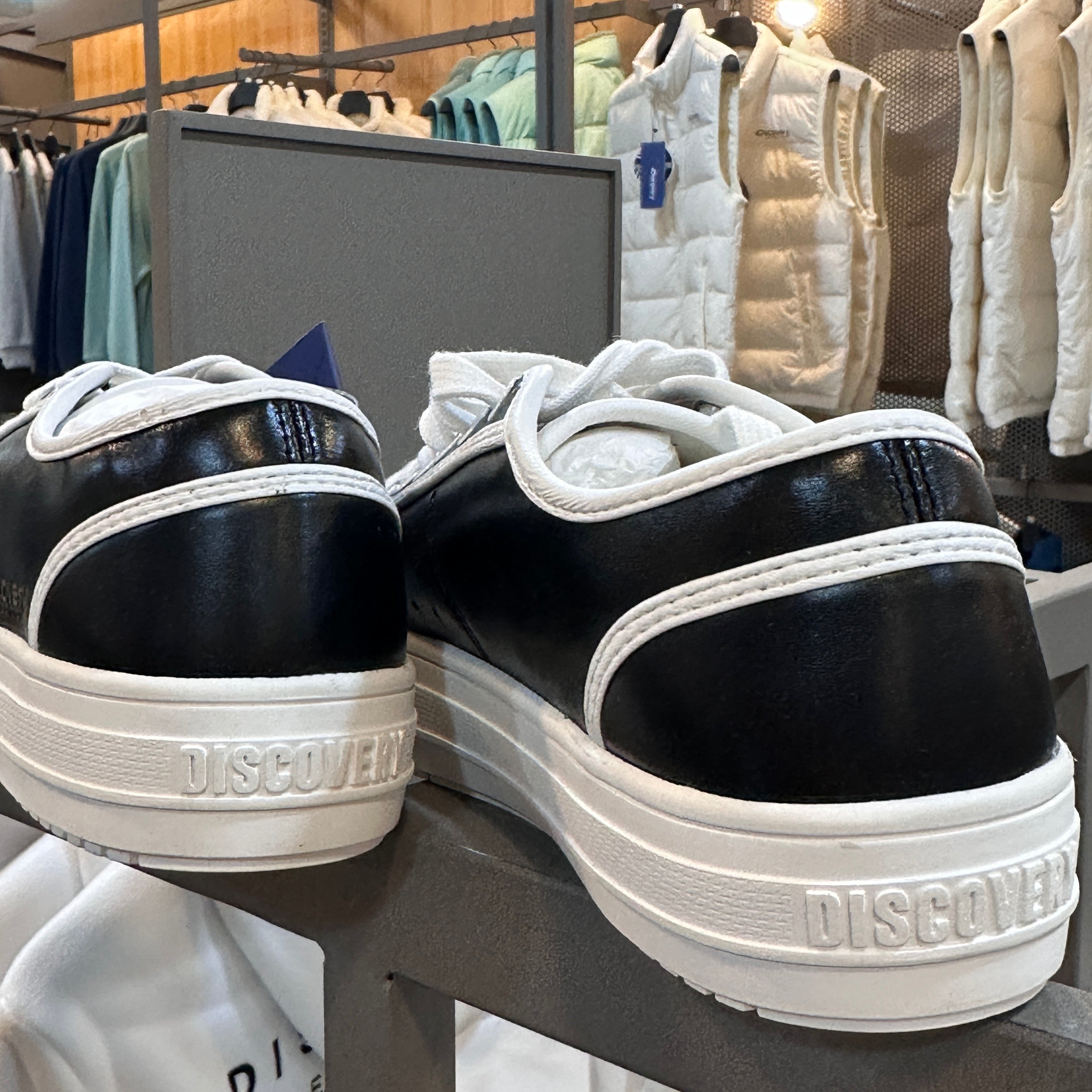 韓國 Discovery Blee Leather Sneakers【DY105】