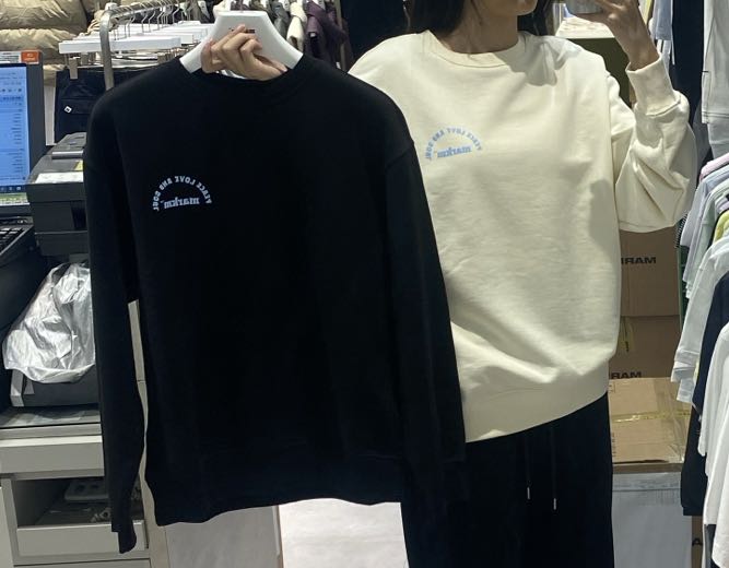 韓國 Markm Medallion Cat Sweatshirt【MA067】 - STT Mall HK 靚太網購
