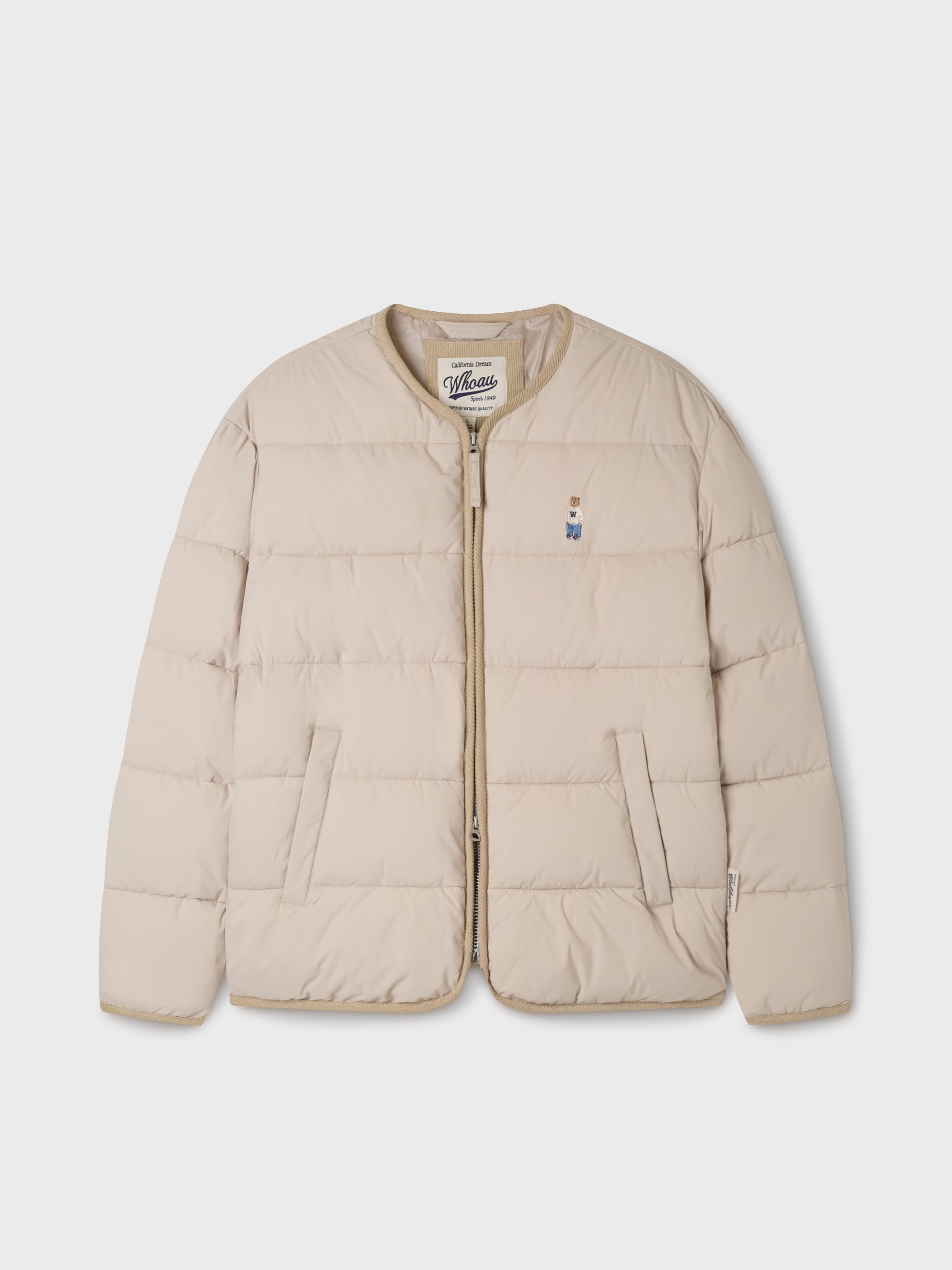 韓國 Who.A.U Light Padded Jacket【WA226】