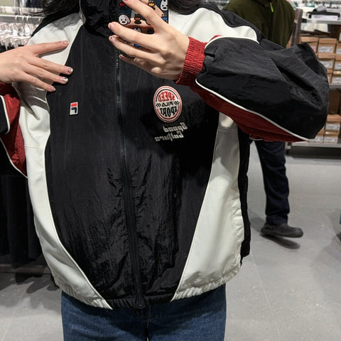 韓國 FILA Motorcore Wappenpoint Windbreaker【FA262】