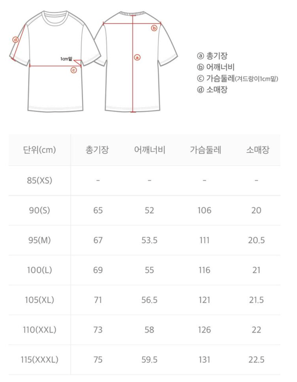 韓國 National Geographic Unisex 16's Cotton Semi-Over Fit Short Sleeve T-Shirt【NG800】