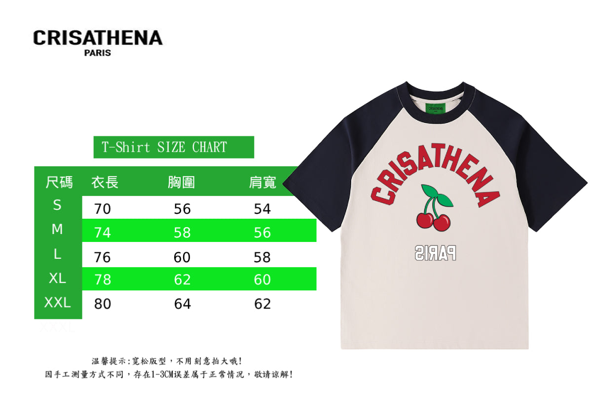 Crisathena Cherries T-shirt【SM279】