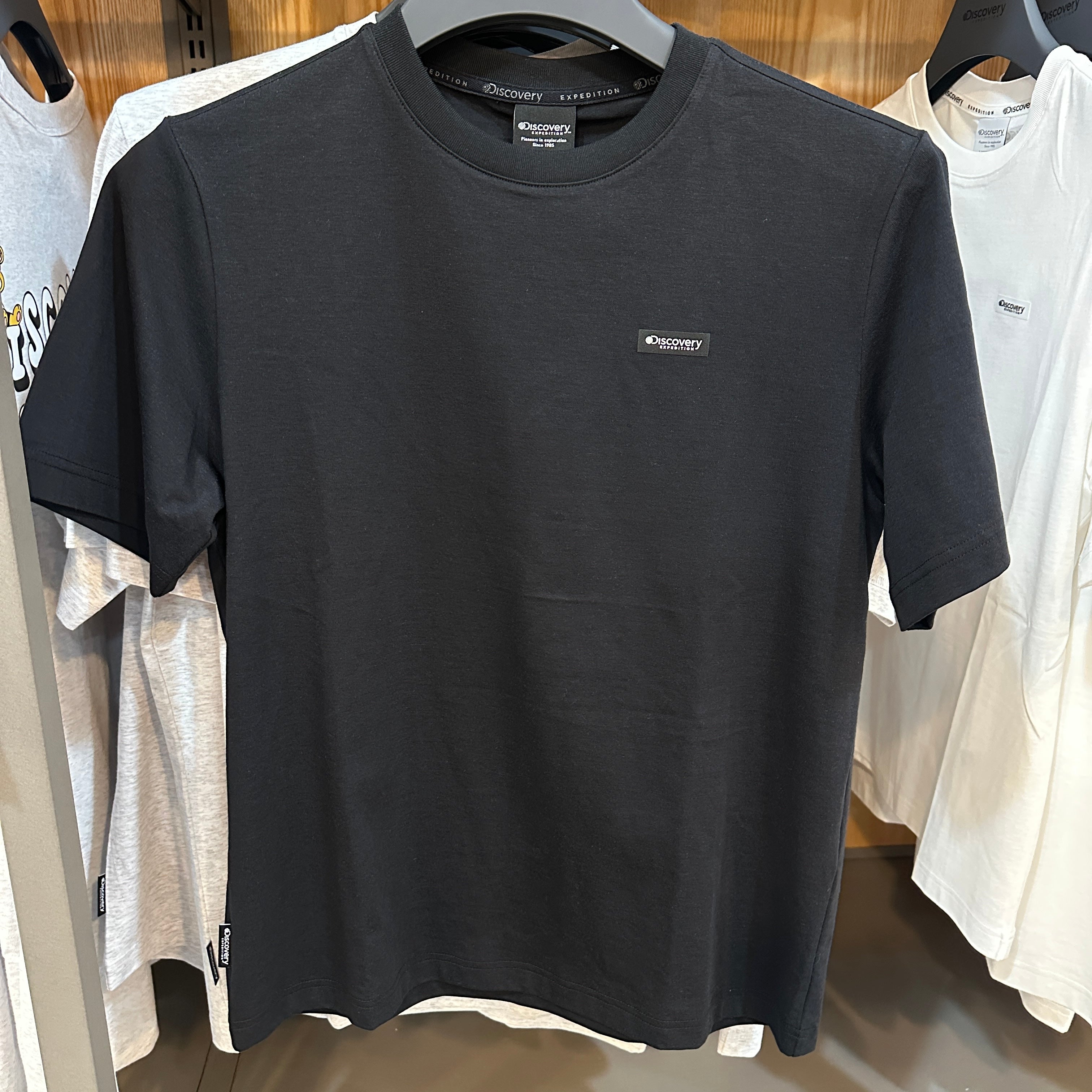 韓國 Discovery Fresh event small logo short sleeve T-shirt【DY154】