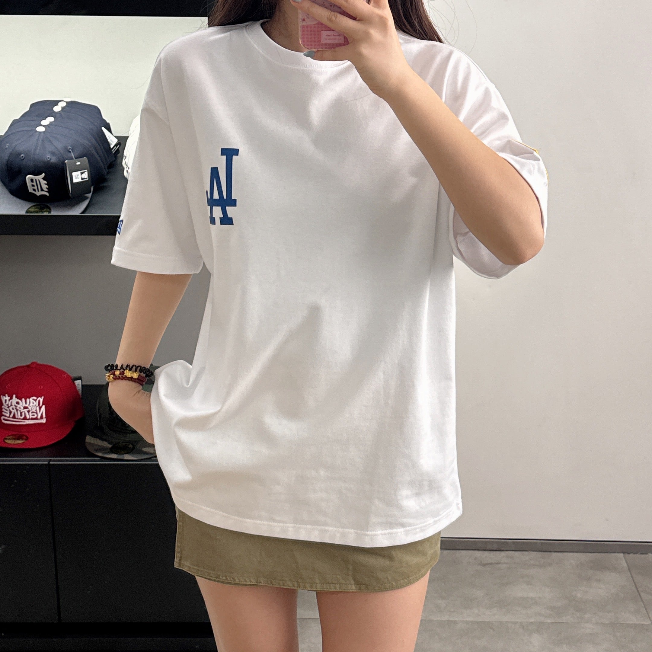 韓國 New Era MLB LA Dodgers World Series Champions T-Shirt【NE200】