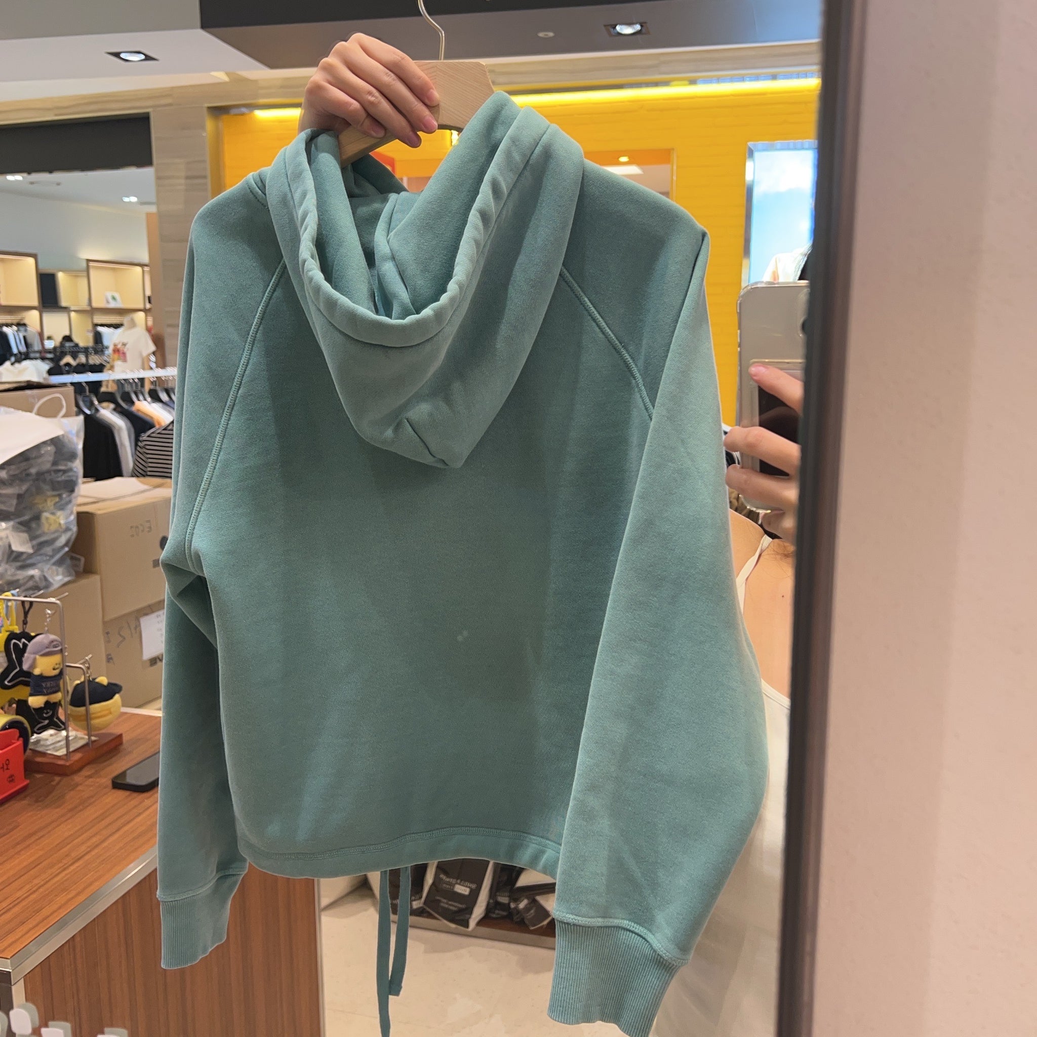 韓國 Wacky Willy Women's Pigment Graphic Hoodie【WW020】