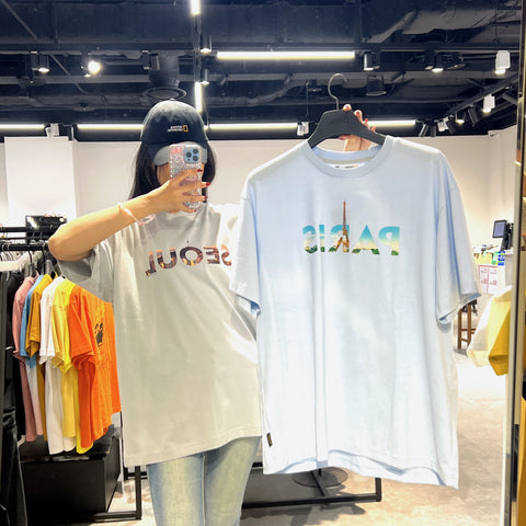 韓國 National Geographic Unisex NGOA Urban City H/T-Shirt【NG647】