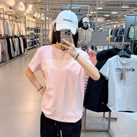 【現貨】韓國 Discovery Freshvent Logan Big Logo Short Sleeve T-Shirt【DY107】 - STT Mall HK 靚太網購