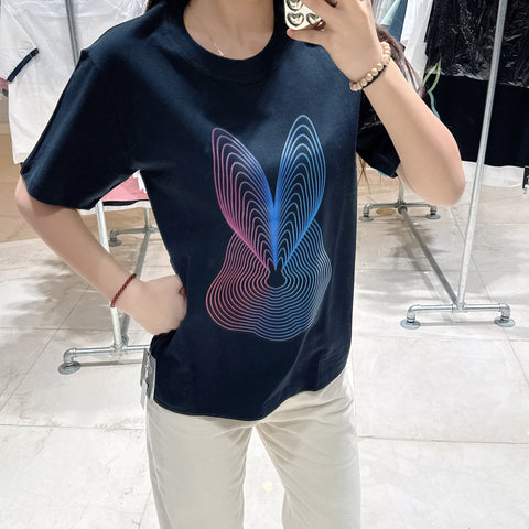 韓國 HANAHAII techno圖案 T-shirt【HA029】 - STT Mall HK 靚太網購