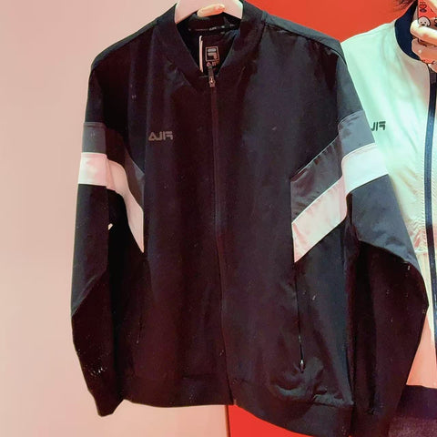 韓國 FILA Men's Performance Stretch Comfort Fit Bomber Woven Jacket【FA253】