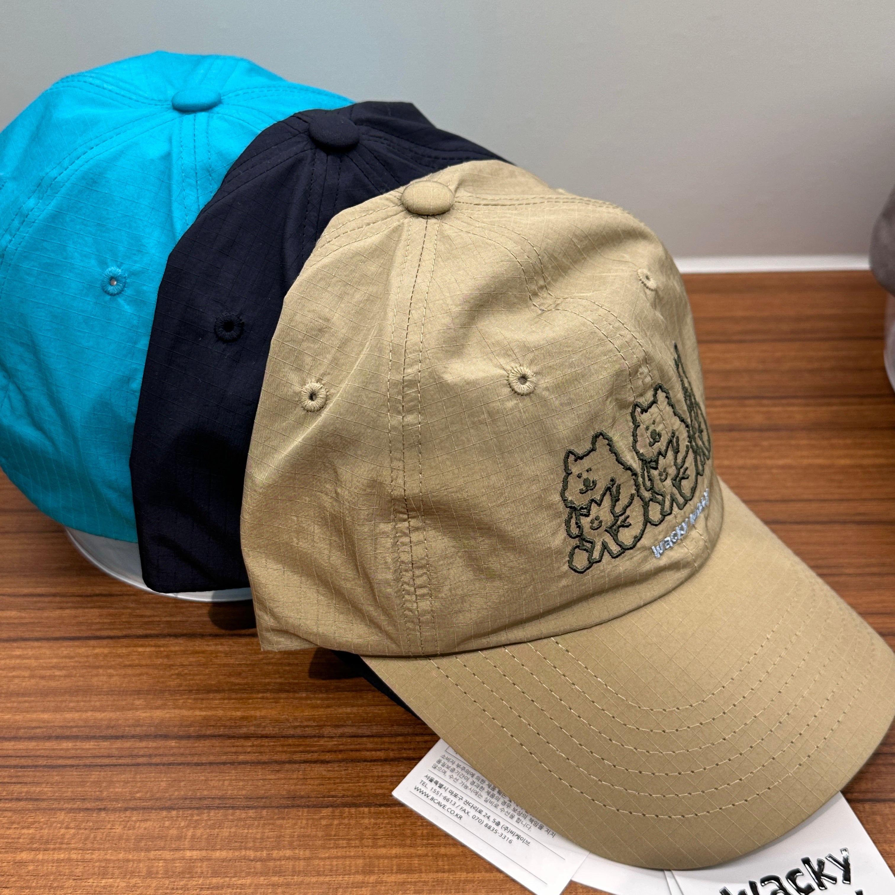 韓國 Wacky Willy Nylon Ball Cap【WW109】