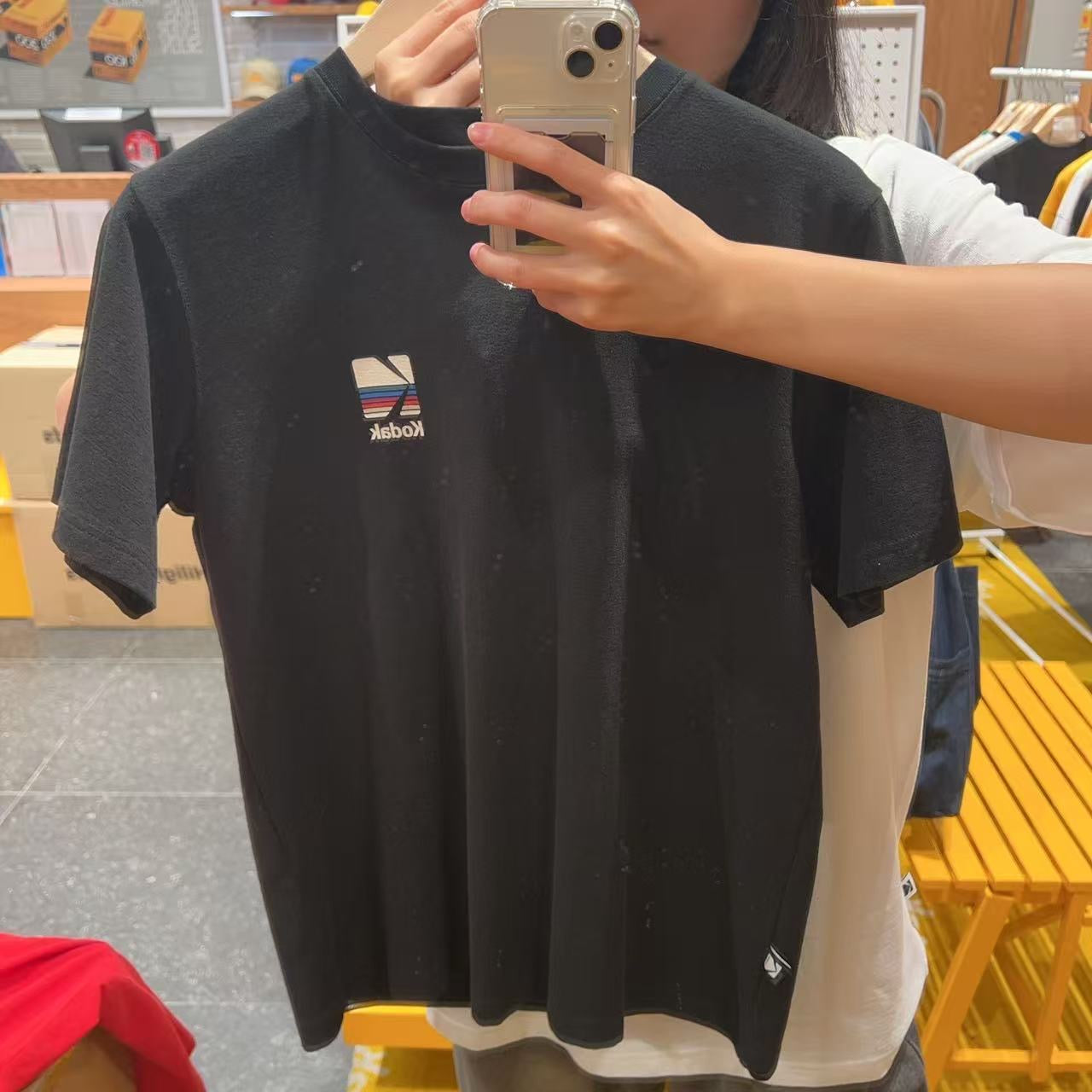 韓國 Kodak Rainbow Sorona Short Sleeve T-Shirt【KK006】
