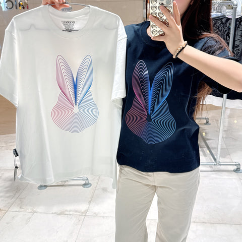 韓國 HANAHAII techno圖案 T-shirt【HA029】 - STT Mall HK 靚太網購