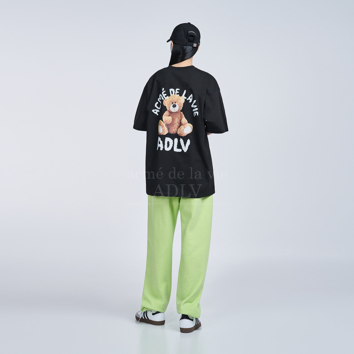 韓國 ADLV TEDDY BEAR (BEAR DOLL) SHORT SLEEVE T-SHIRT【AD008】