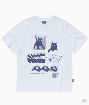 韓國 Video Jockey Hipster T-shirt【VJ029】