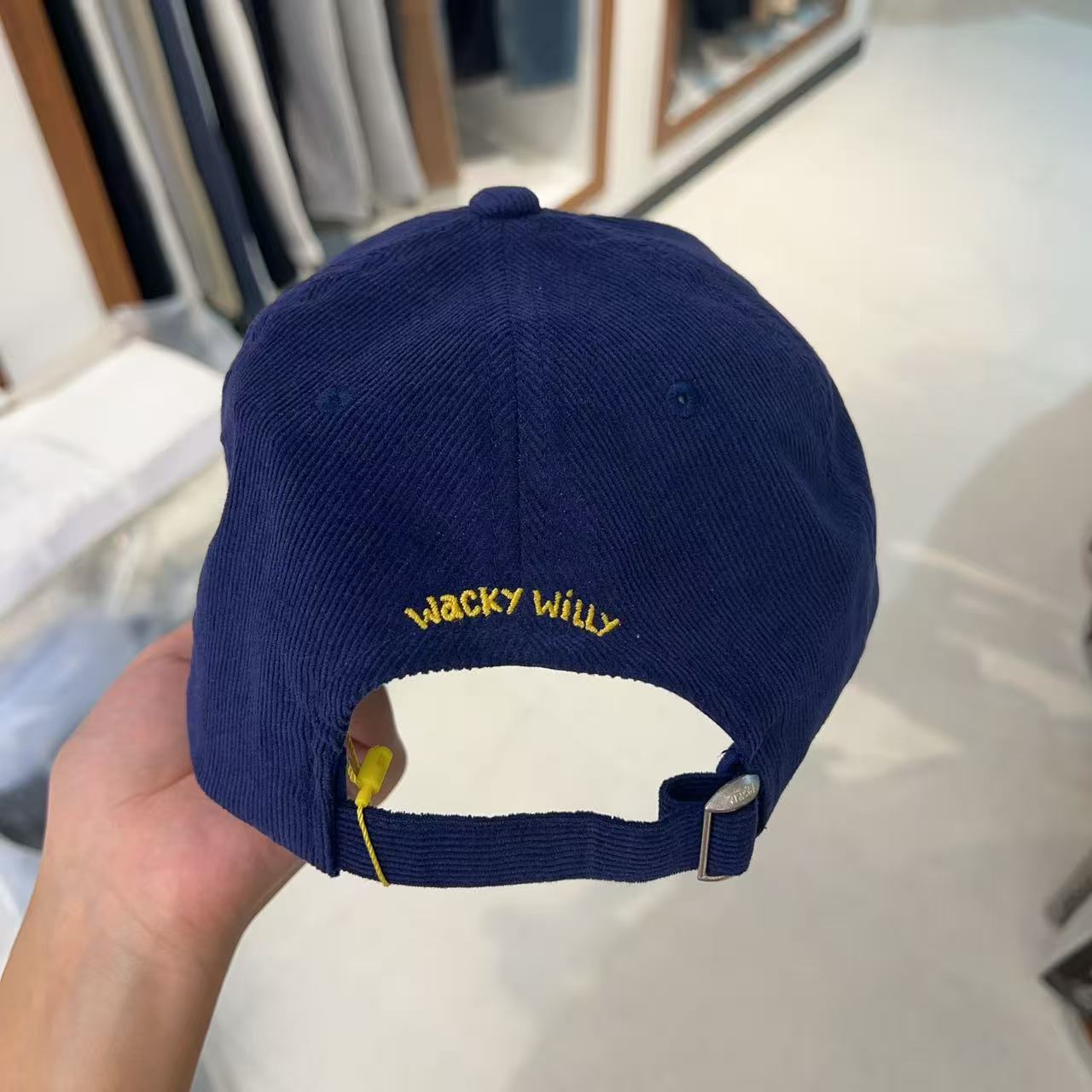 韓國 Wacky Willy Corduroy Kiki Ballcap【WW042】