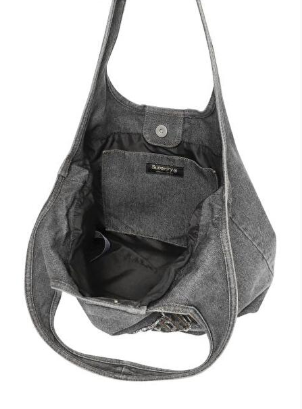 韓國 Superdry Washed Denim Shopper Bag【SU103】