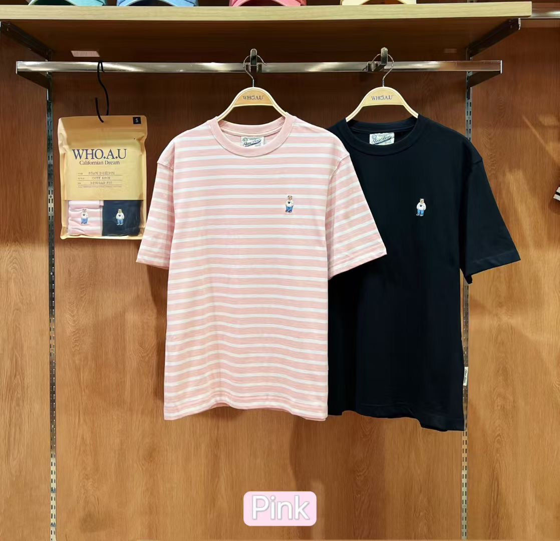 韓國 Who.A.U (2PACK)Steve T-shirt【WA244】