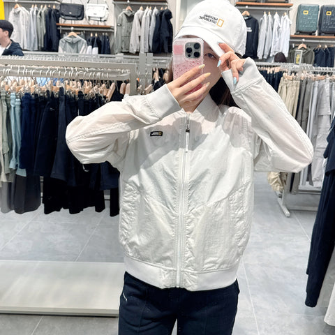 韓國 National Geographic Minnow Single Layer Blue Jacket Jumper【NG550】