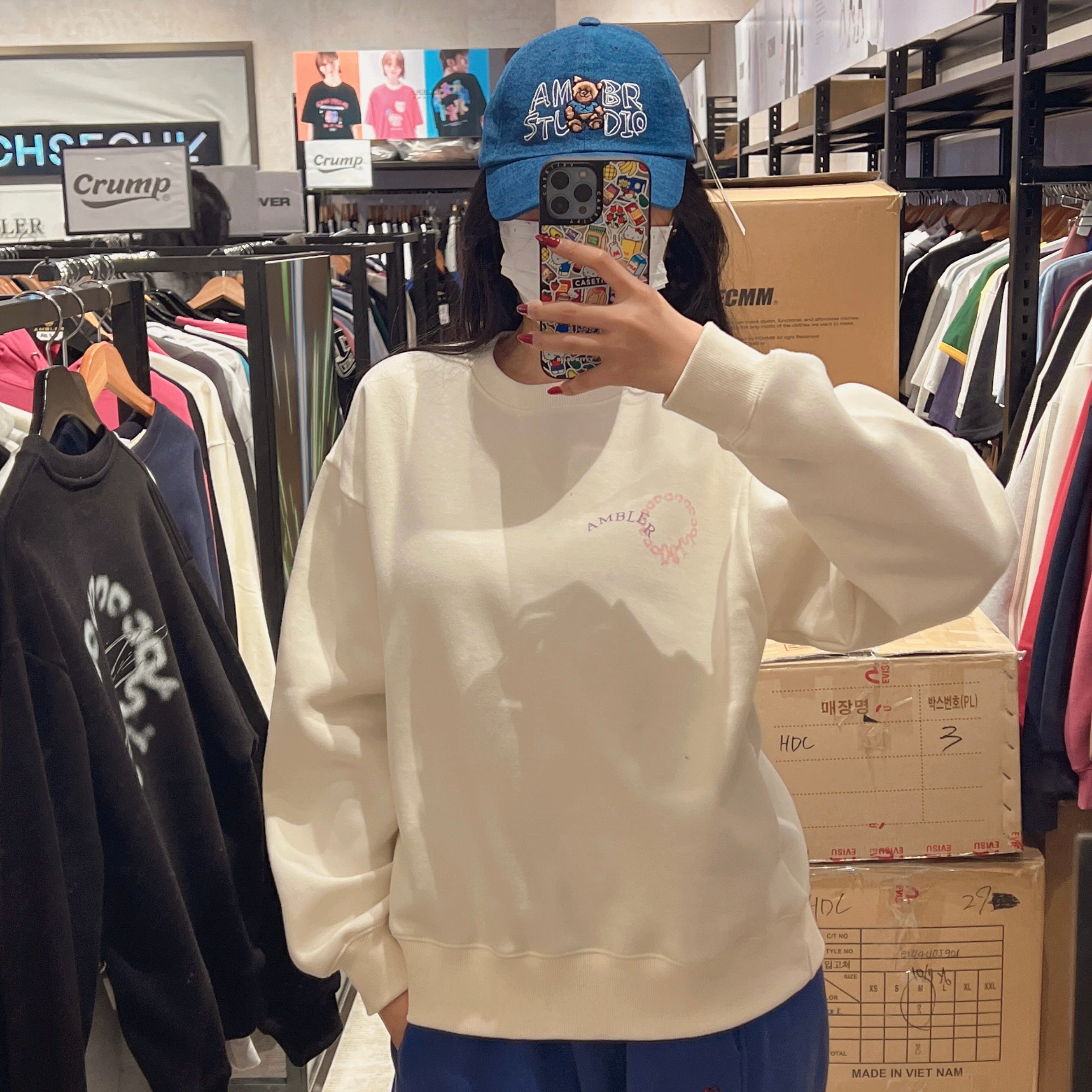 韓國 Ambler Bear Planet Fleece Hoodie【AR068】 - STT Mall HK 靚太網購