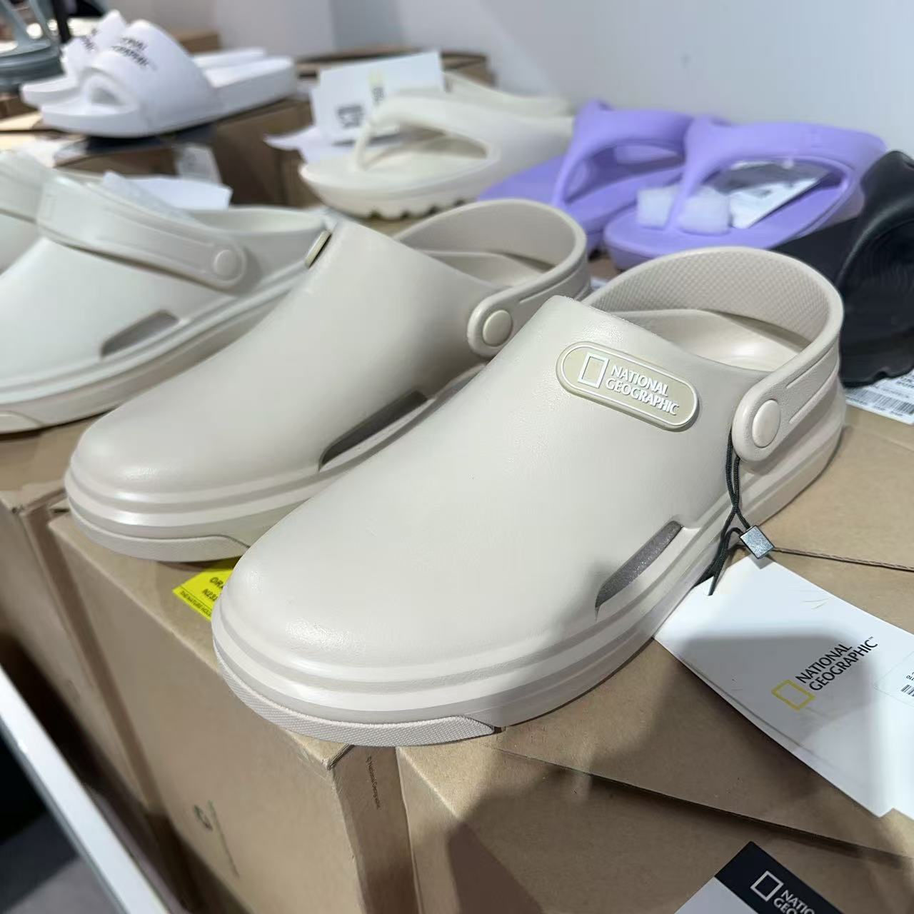 韓國 National Geographic Unisex Slippers Sahara V2【NG673】