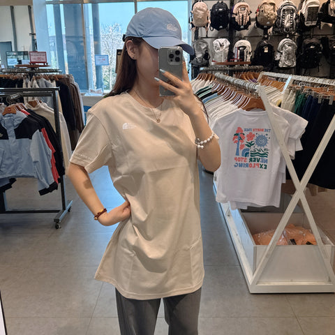 韓國 The North Face Women's Stinson Long Short Sleeve Round T-shirt【NF089】