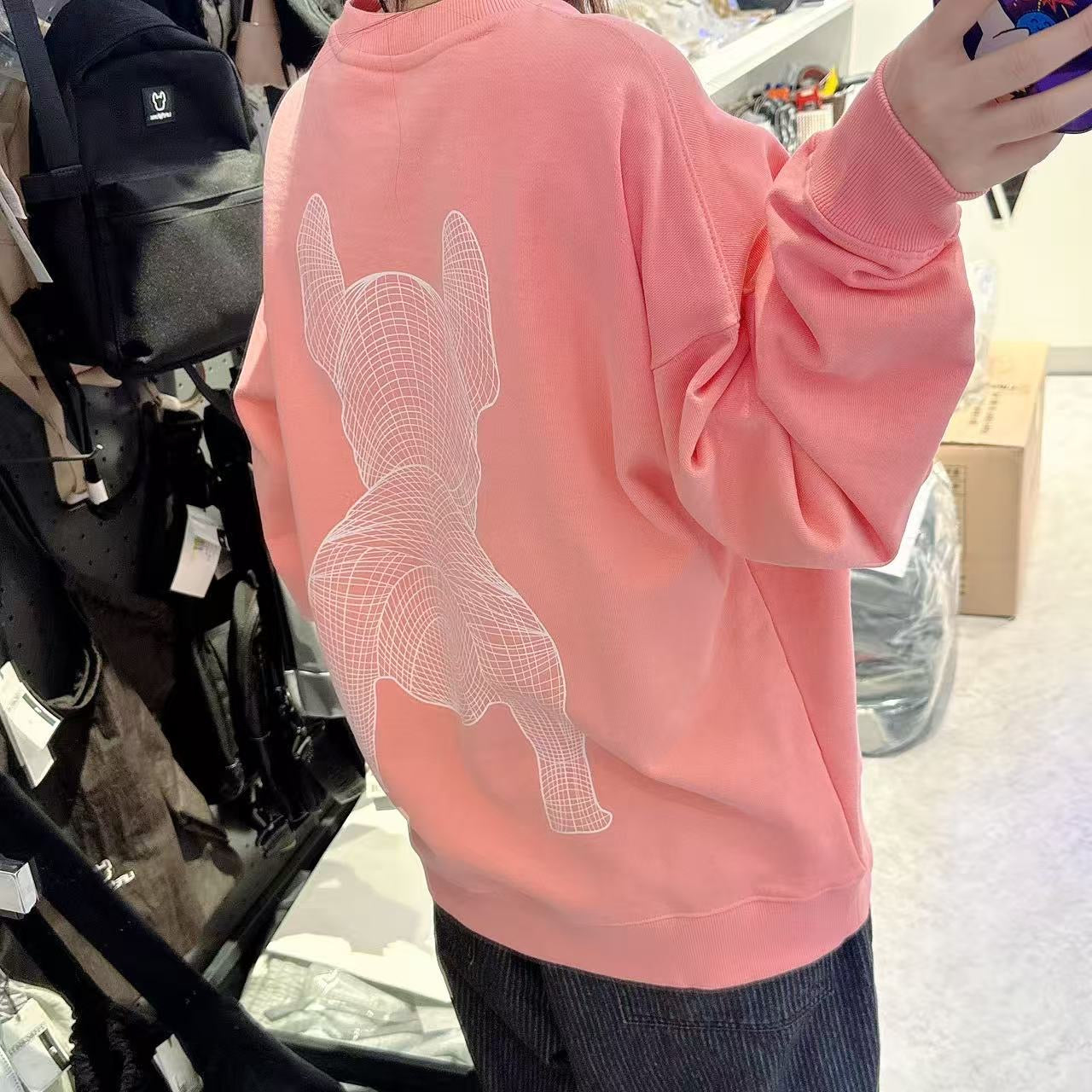 韓國 LifeWork Big Radog Sweatshirt【LW014】