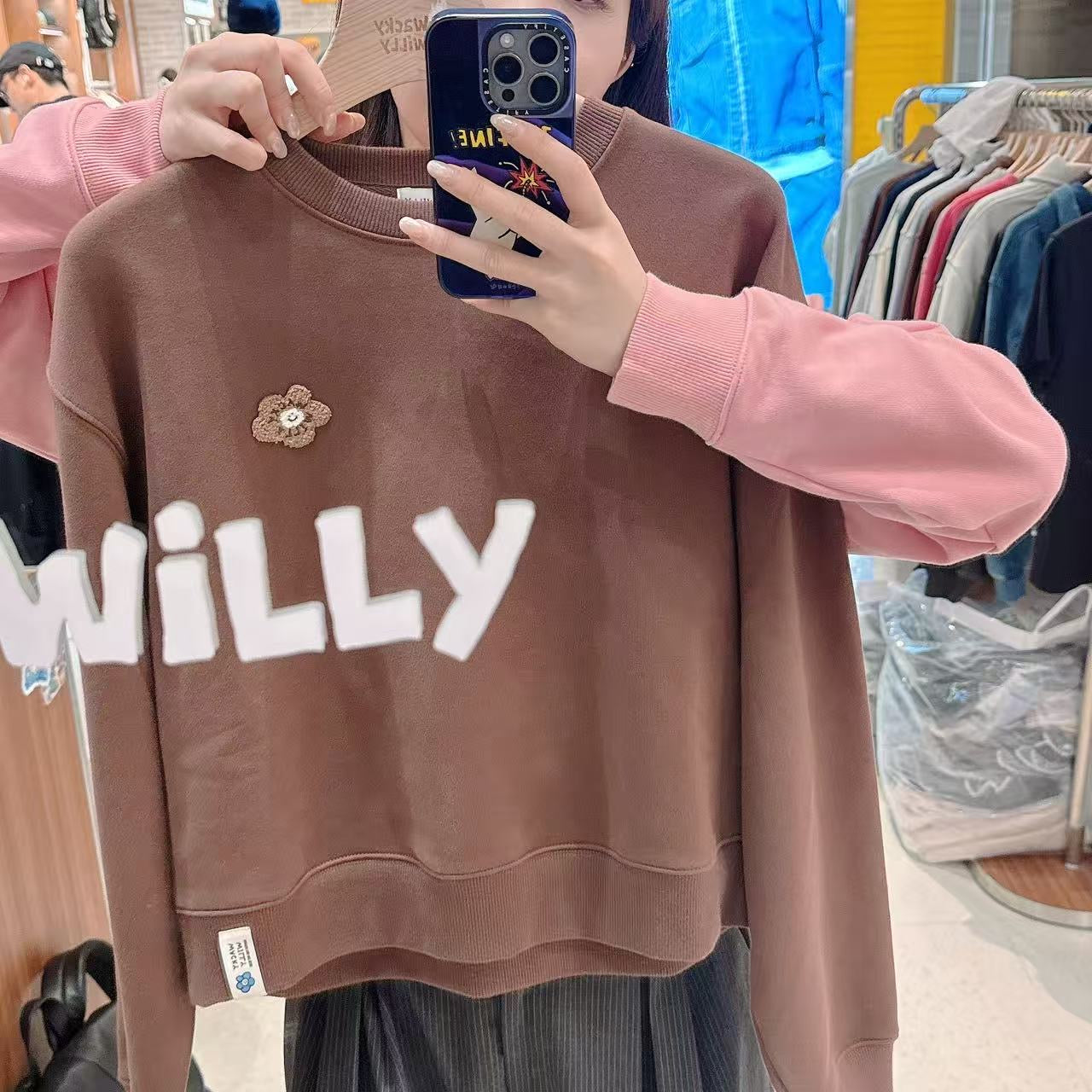 韓國 Wacky Willy Women's Lily Wappen Crop【WW061】