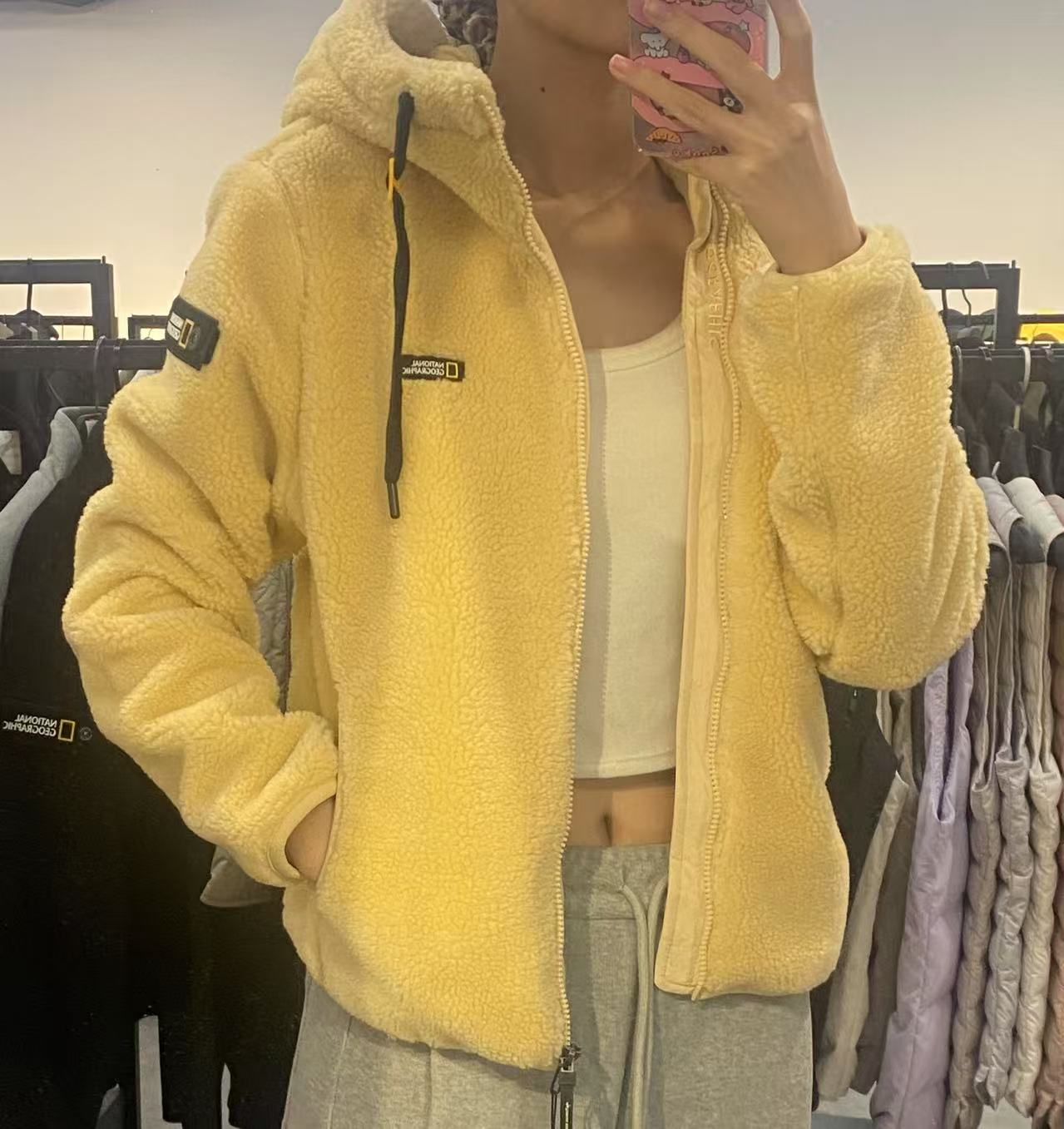 【現貨】韓國 National Geographic COSTONI Fleece Full Zip Jacket【NG354】
