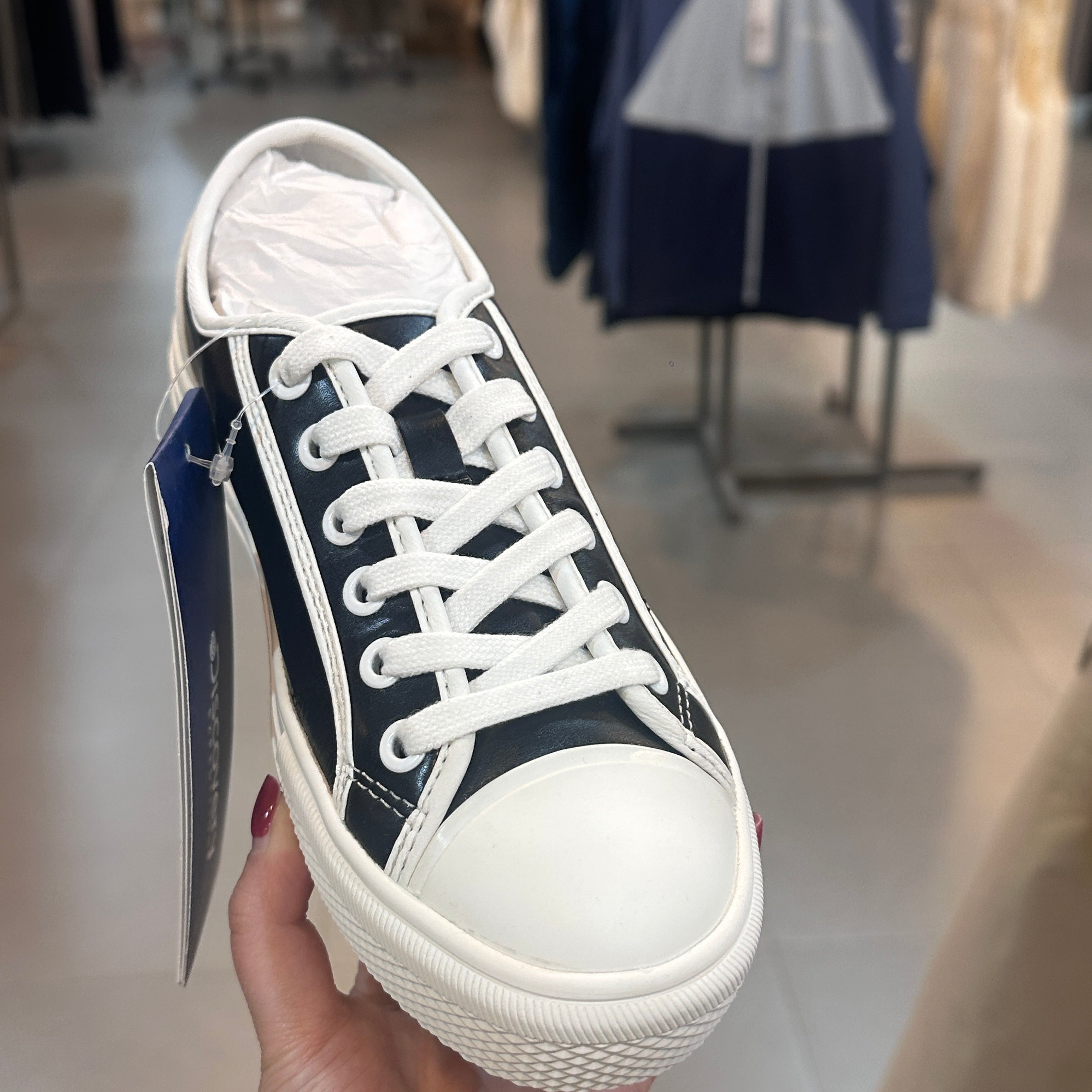 韓國 Discovery Blee Leather Sneakers【DY105】