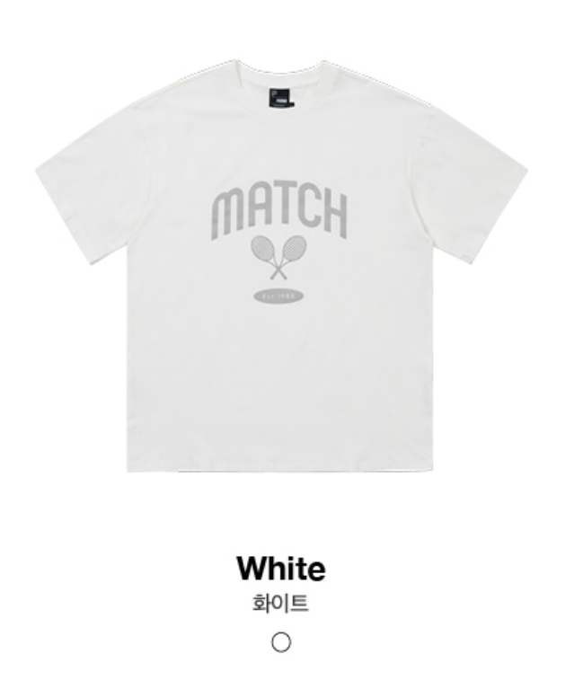 韓國 FCMM Tennis Match T-Shirt【FM015】