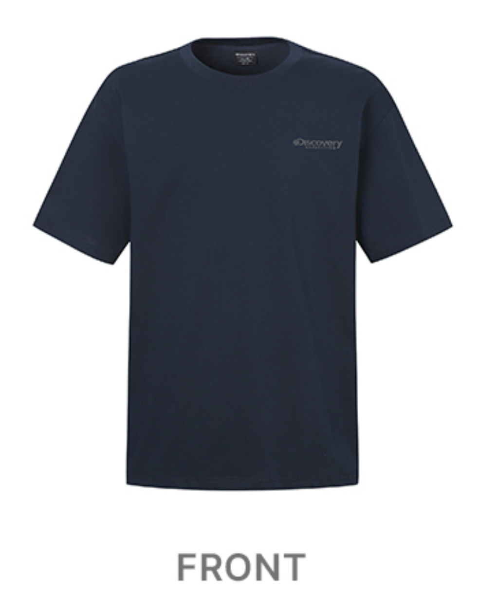 韓國 Discovery Fresh Event Line Graphic Short Sleeve T-Shirt【DY039】