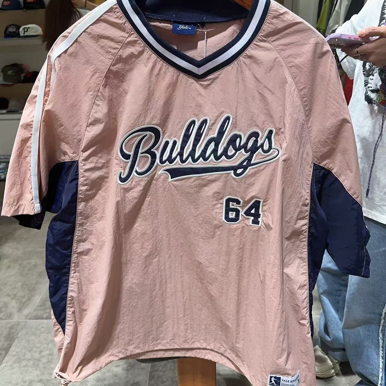 韓國 Yale Baseball Short Sleeve Nylon T-Shirt【YA001】