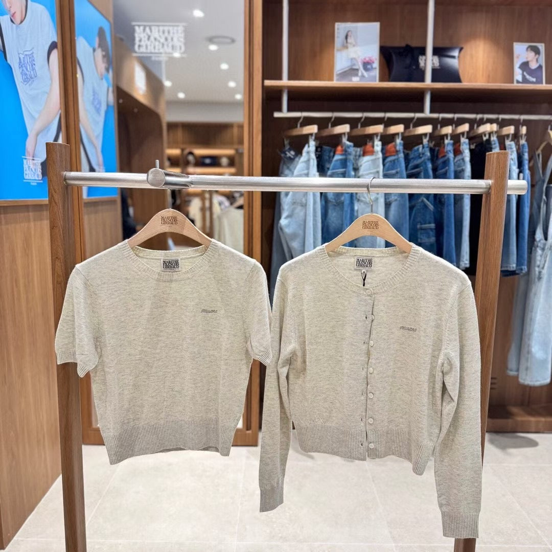 韓國 Marithe Francois Girbaud Cardigan【MF647】
