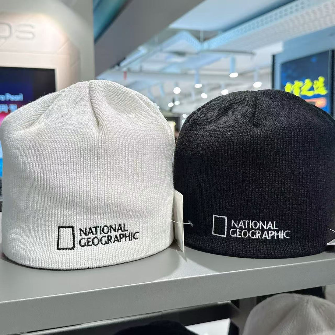 韓國 National Geographic Reversible Beanie 雙面【NG031】