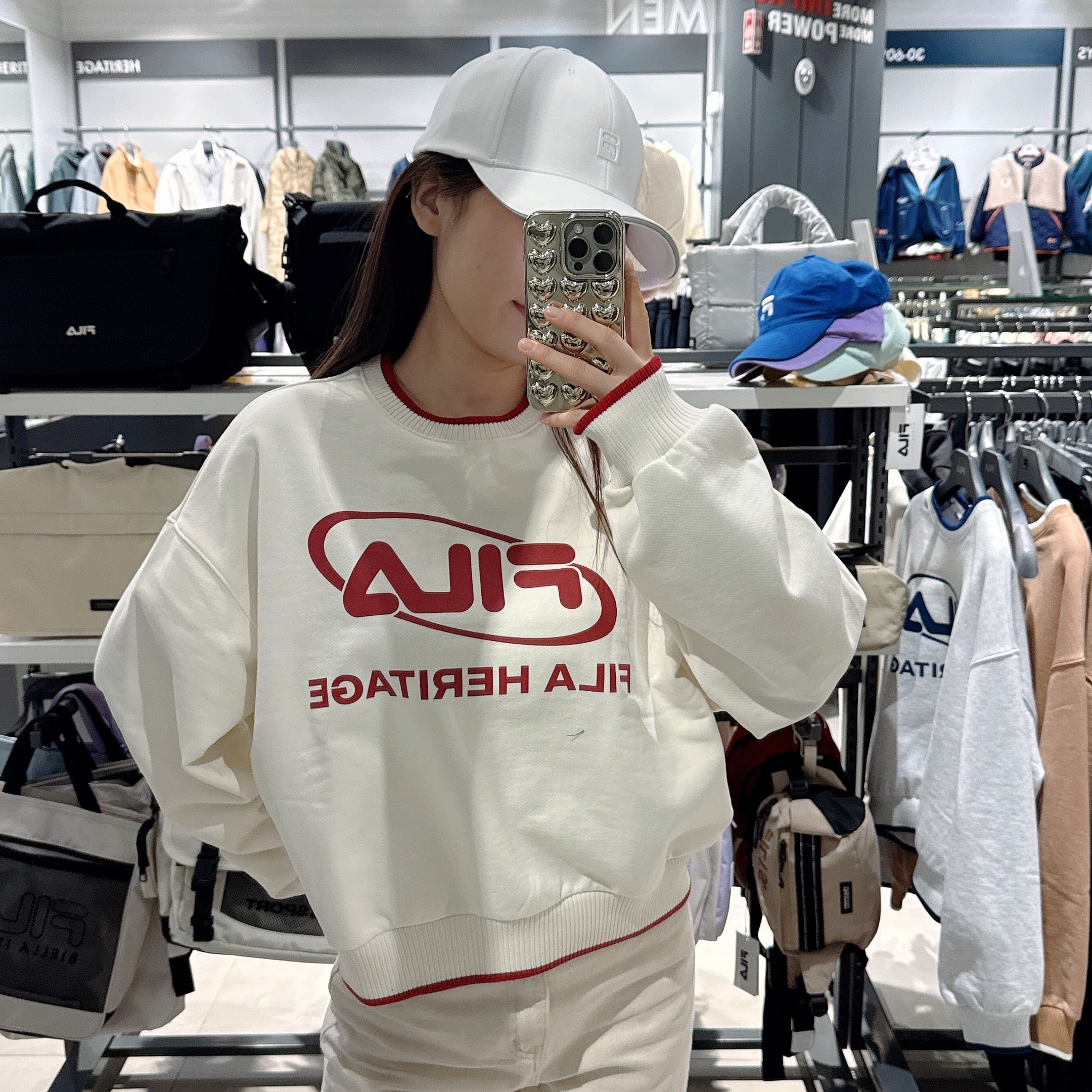 韓國 FILA Big Logo Cotton Blend【FA062】 - STT Mall HK 靚太網購
