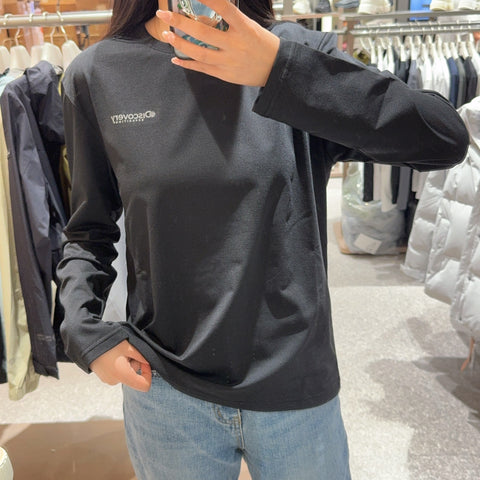 韓國 Discovery Women's Essential Functional Long Sleeve T-shirt【DY187】 - Image