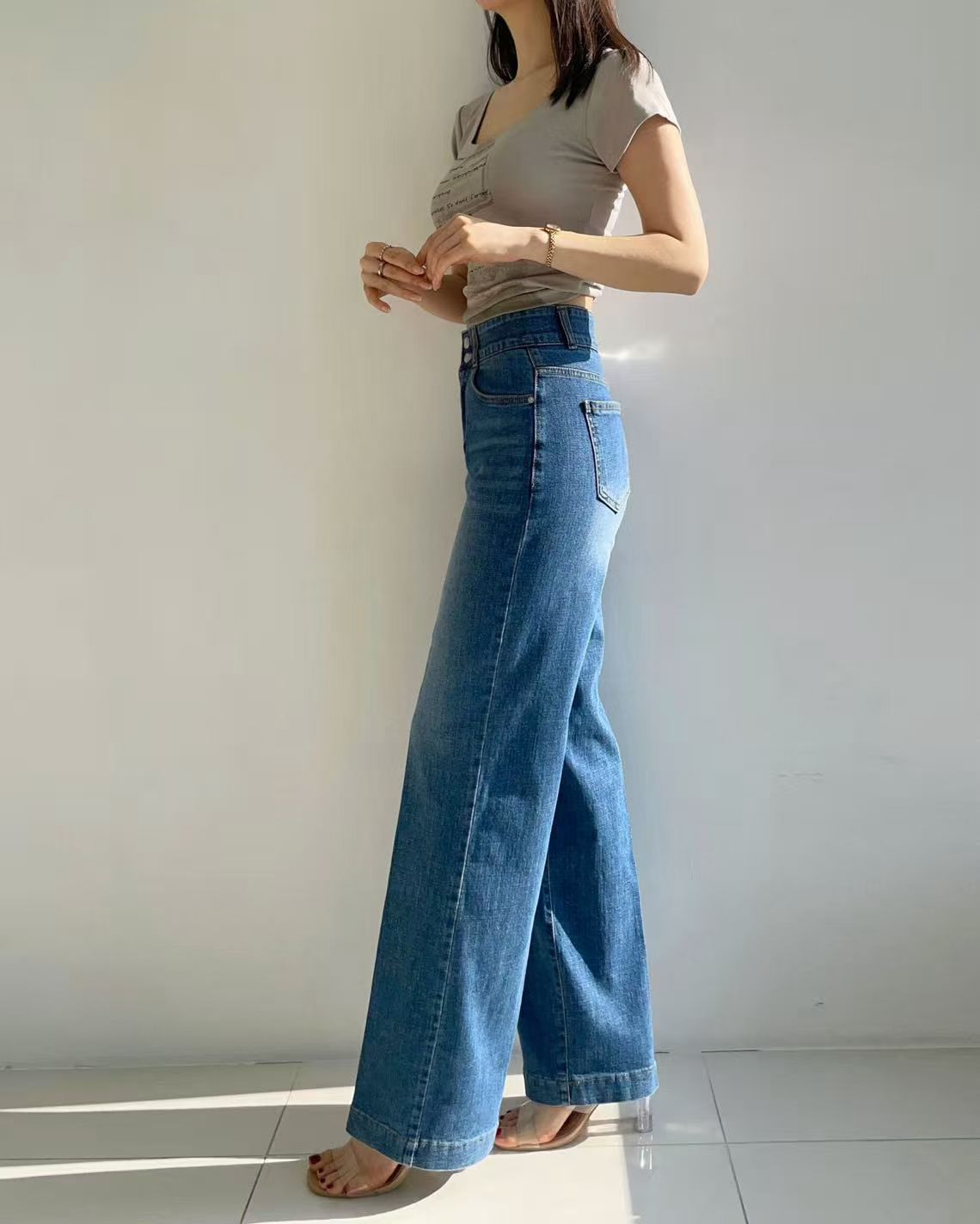 韓國 HowLuk 牛仔褲 (春季款)【H3011】