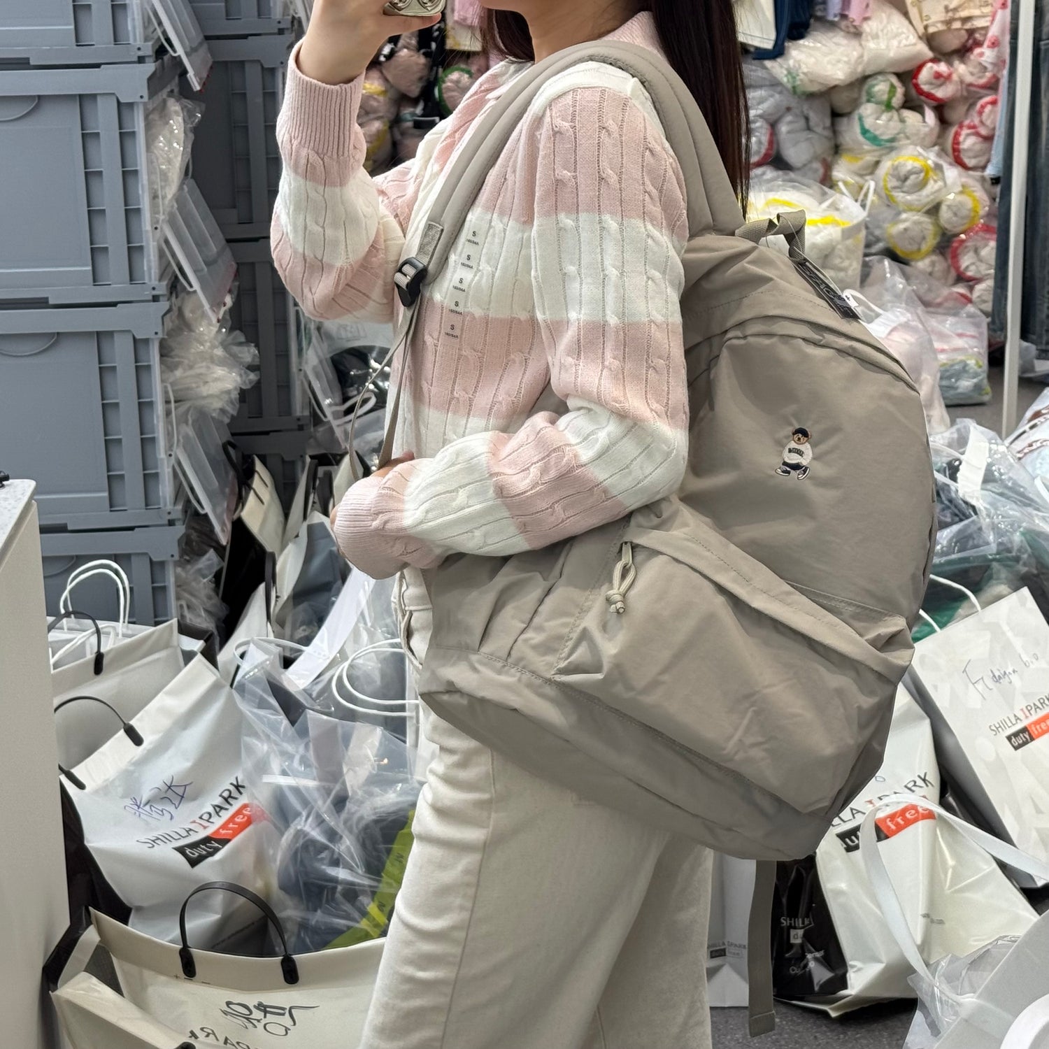 韓國 SPAO Basic Backpack【SP049】 - STT Mall HK 靚太網購