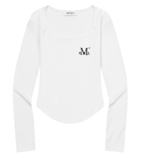 韓國 Mucent Aeina Slim Fit Square Neck T【MU181】