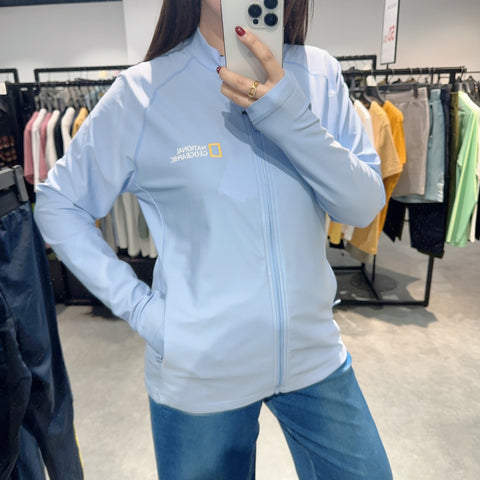 韓國 National Geographic Men's Concept Graphic Zip-up Rash Guard防晒款【NG635】