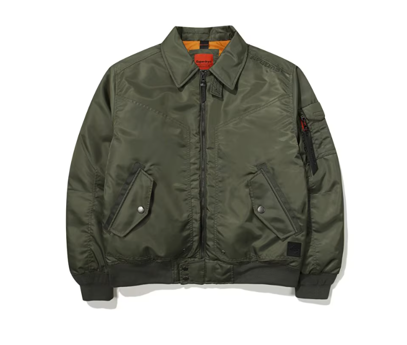 韓國 Superdry Nylon Flight Padding Jumper【SU108】