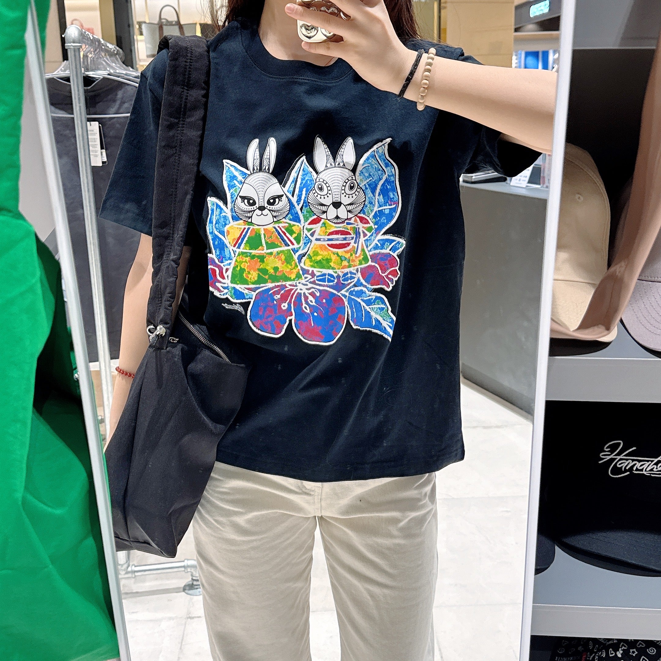 韓國 HANAHAII 無穹花純棉 T-Shirt【HA046】 - STT Mall HK 靚太網購